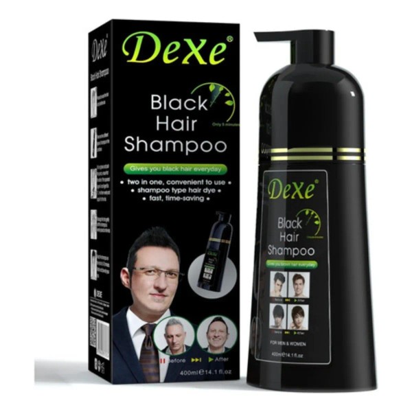 Vedora Instant Black Hair Shampoo 400ml - Champú Semipermane