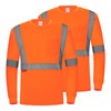 ProtectX High Visibility Shirts Hi Vis Long Sleeve Shirts for