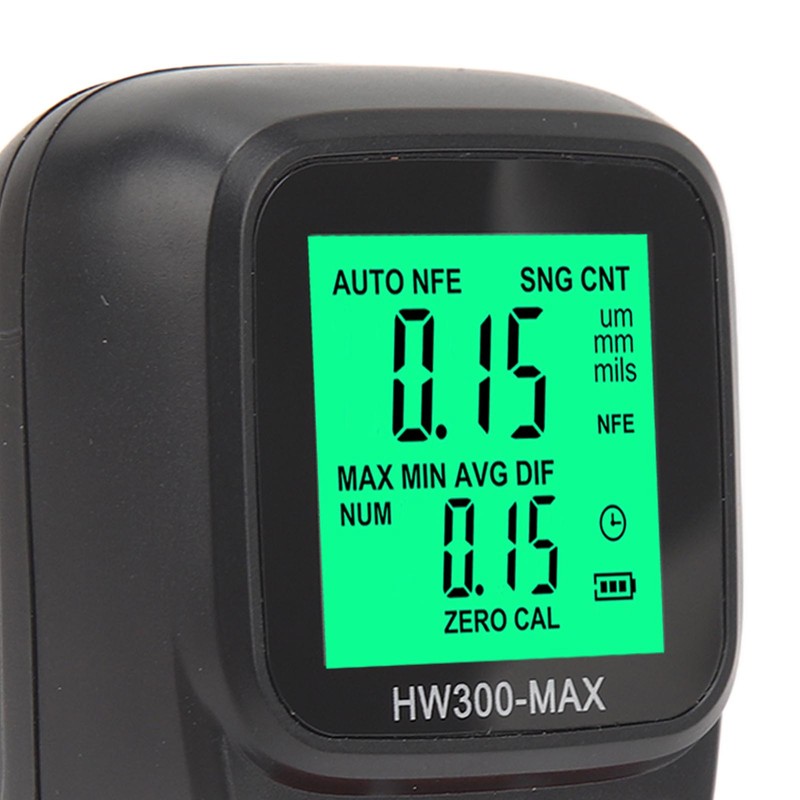Coating Thickness Gauge High Accuracy Digital Thickness Measuring Tool for