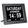 Medication Reminder Day Date Time of The Week Clock Digital