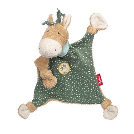 sigikid 39825 Cuddly Blanket Animal Character Pony Green / Beige