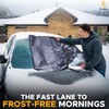 EcoNour Windshield Cover for Ice and Snow | Durable Frost