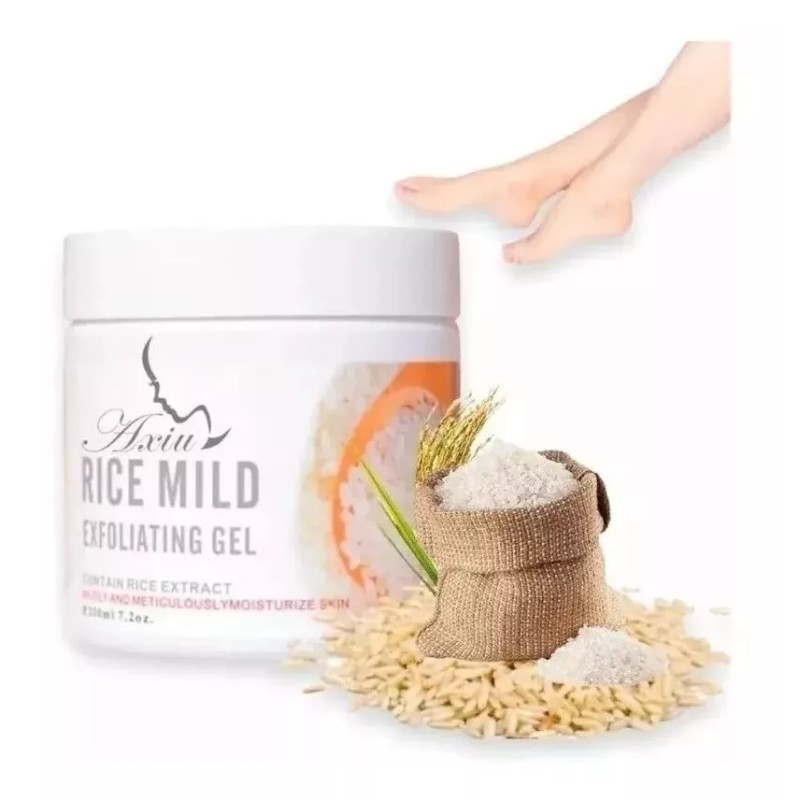 Limpieza profunda arroz Kit Exfoliante Arroz + Suero Arroz Antimanchas