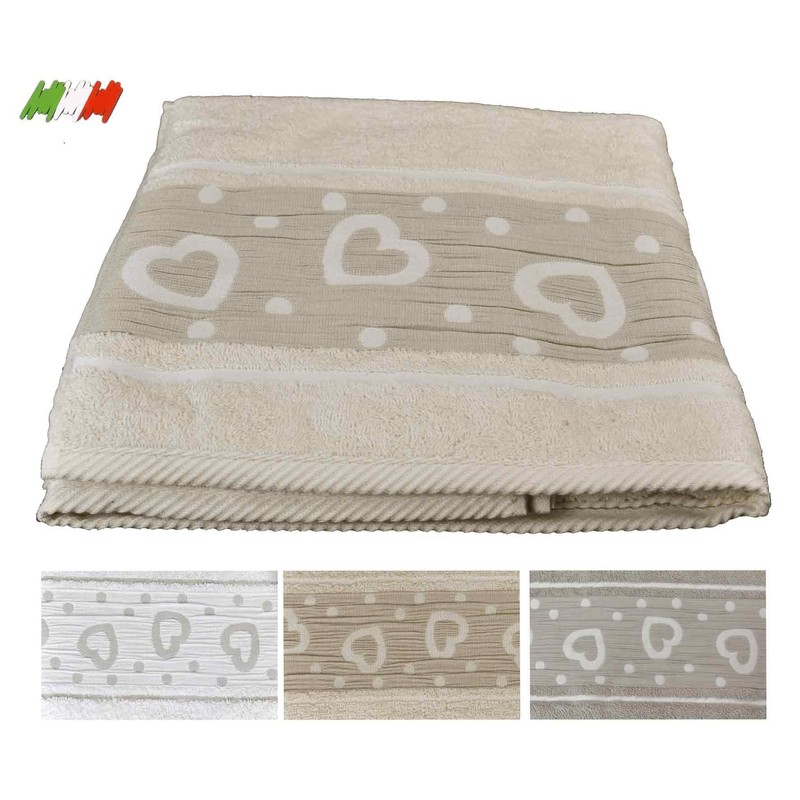 Casatessile Amore Cuori Terry Towel