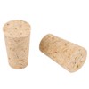 Tapones de corcho de madera cónicos, corcho de madera para