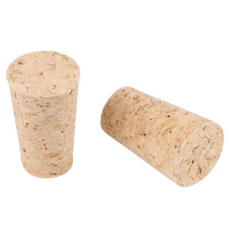 Tapones de corcho de madera cónicos, corcho de madera para