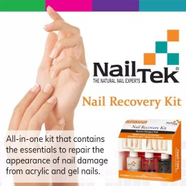 Nailtek Nail Tek Nail Recovery Kit Restores Damaged Nails Brand New Kit