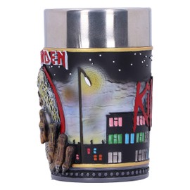 Nemesis Now Vaso de chupito con licencia oficial de Iron Maiden The Killers Eddie, 1 unidad (paquete de 1), negro