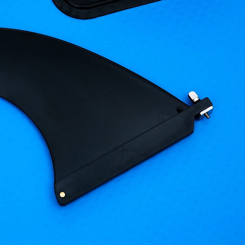 HEYTUR Surf & SUP Fin,Free No Tool Fin Screw,8" Center