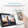 Digital Picture Frame 2.4G WiFi 10 Inch IPS Touch Screen