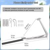 Automatic window opener for greenhouse, automatic opening and closing, temperature