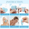 Sieral 120 Pcs Compressed Facial Sponges with Container Face Sponge