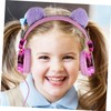 OSALADI Child Headset Boys and Girls Cartoon Headphones Long for
