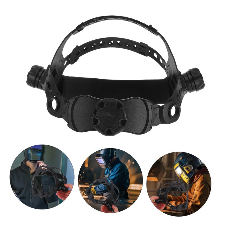 iplusmile Adjustable Welding Helmet Headgear Sweatband and Comfortable Welding Hood