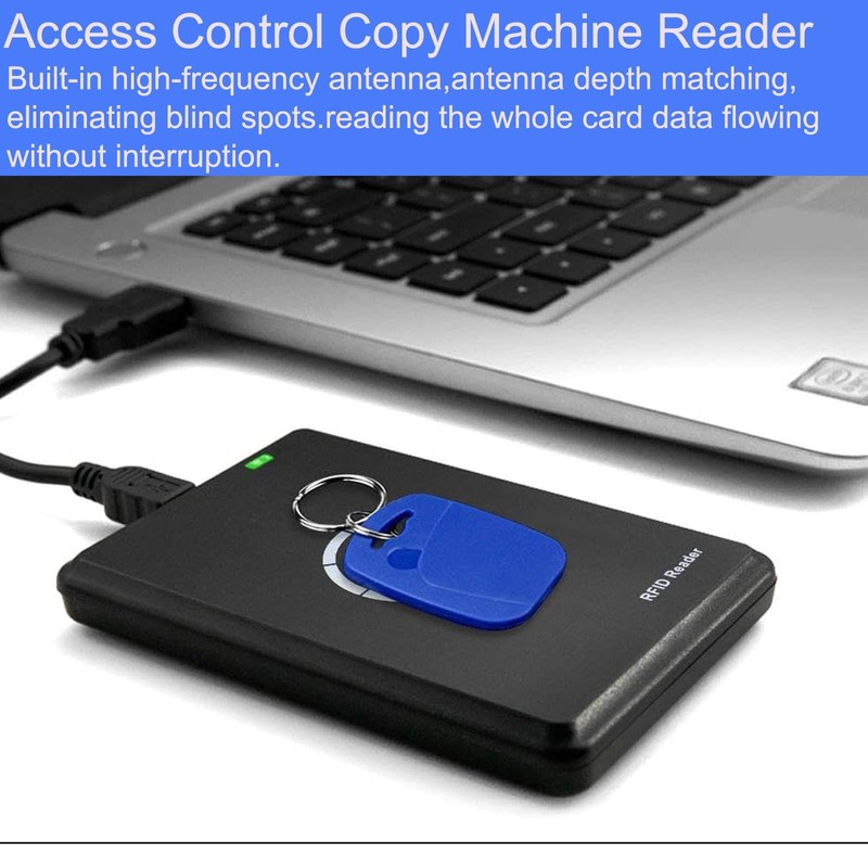 Godely RFID NFC Reader Writer,Handheld 125khz 13.56Khz Key fob Smart