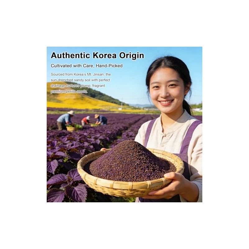 Organic Perilla Seed Oil, Cold Pressed, Pure Perilla Seeds, Low