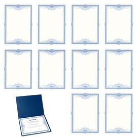 ADOFUN A4 Award Paper, Awards Paper, Certificates Paper, A4, Diploma, Blank Certificate Paper, A4, Diploma, Blank Certificate Paper, Award File, Vertical Writing, Printer Compatible, Apointment