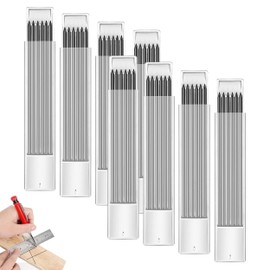 Pencil Refills, 48 PCS Pencil Refill, 2.8mm Solid Carpenters Pencil Refills Replacement, Solid Deep Hole Pencil for Woodwork Construction Building