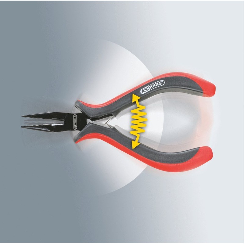 KS Tools 500.7024 Precision diagonal side cutter, 120mm