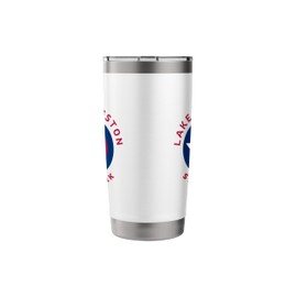 Lake Livingston State Park Texas TX Bullseye Trip Souvenir Stainless Steel Insulated Tumbler