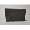 Volcanic stone cooking tile, surface groove, 8 "x 12", lava