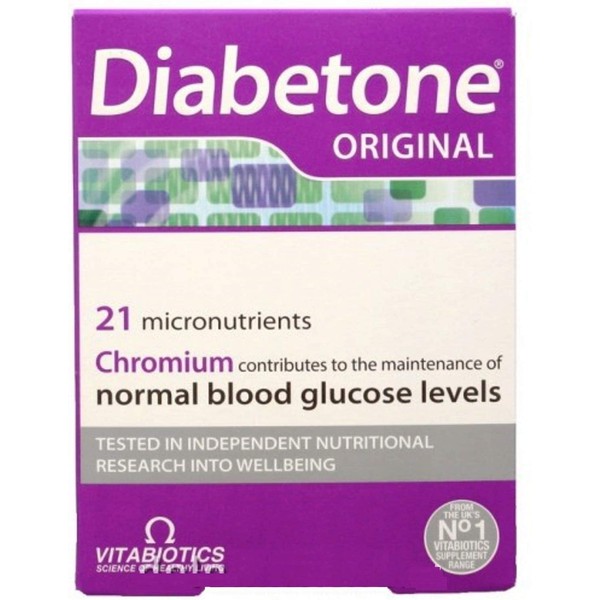 Diabetone by Vitabiotics Original Tablets x 30