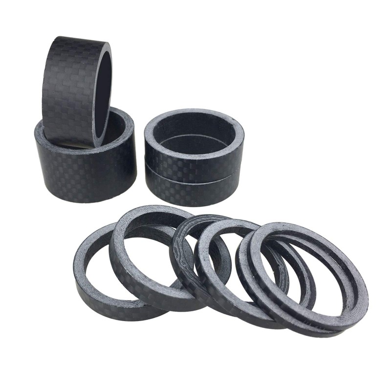 PLATT Headset Spacer Full Carbon 3K Matte Diameter 10 Pcs