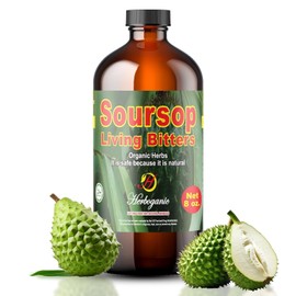 Herboganic Soursop Living Bittersfor overall Health and wellness | 8 Oz