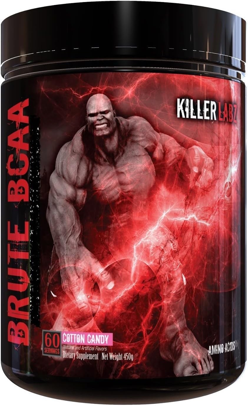Genérico Killer Brute BCAA 60 Servicios (Cotton candy)