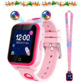 GL Reloj Inteligente Para Niños Con Música Y Cámara Y 18 Juegos
