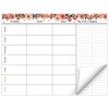 Global Printed Products 8.5" x 11" Horizontal Meal Planning Pad,