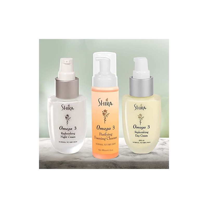 Shira- Crema de día reconstituyente con Omega 3 (2 onzas)