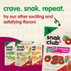 Snak Club Tajin Peach Rings Gummy Candy, Fruit Candy Gummies