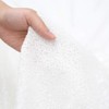 Eternal Beauty Sparkly Rectangle Sequin Tablecloths Wedding Party Banquet (White,50x80
