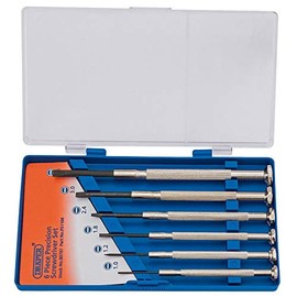 Draper 80797 Precision Plain Slot Screwdriver 6 Piece Set