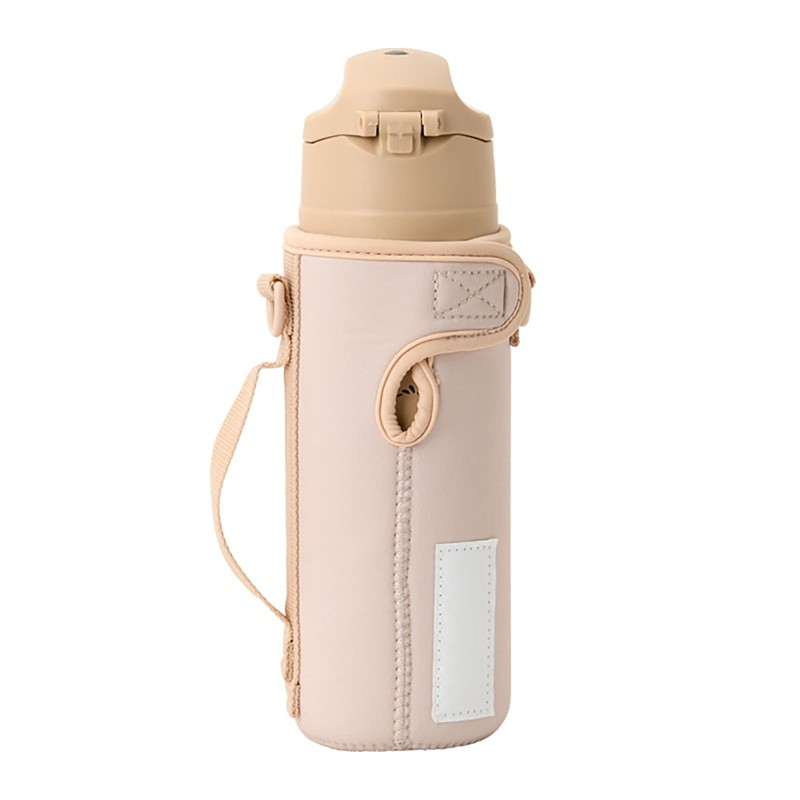 Sanrio 095672 Stainless Steel Bottle with Cover, For Kids, Cold