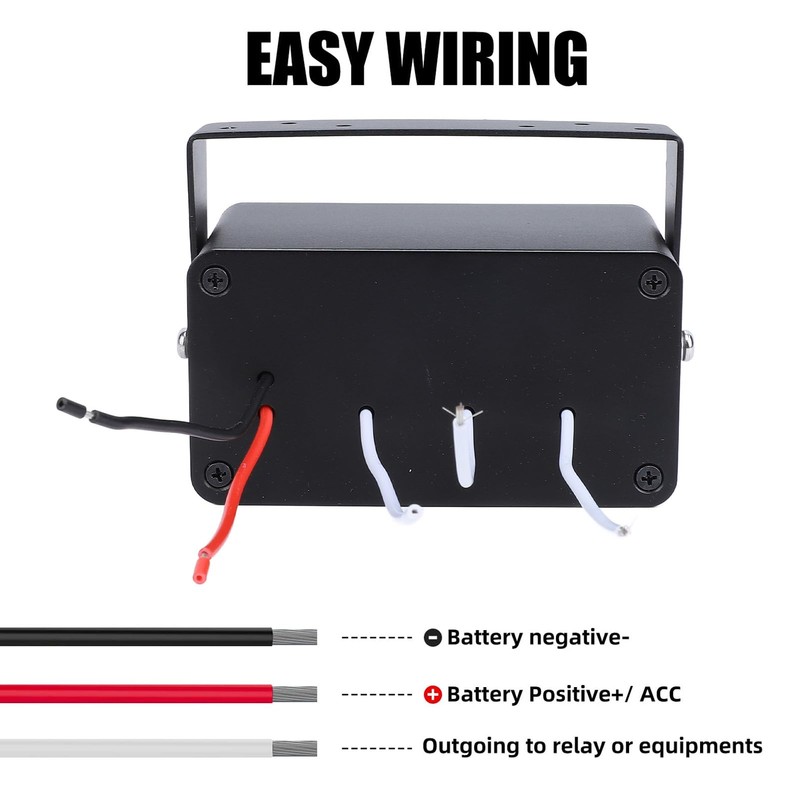 3 Gang Rocker Switch Panel, Waterproof Toggle Switch, Marine Boat