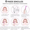 Calmind Herramienta Facial de Alta Frecuencia de 4 Varitas Neón