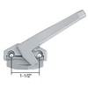 Right Hand Aluminum Cam Handle; 1-1/2" Screw Holes