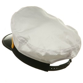 Broner Ajustable Capitán Yacht Cap Talla única Snap Back, Blanco
