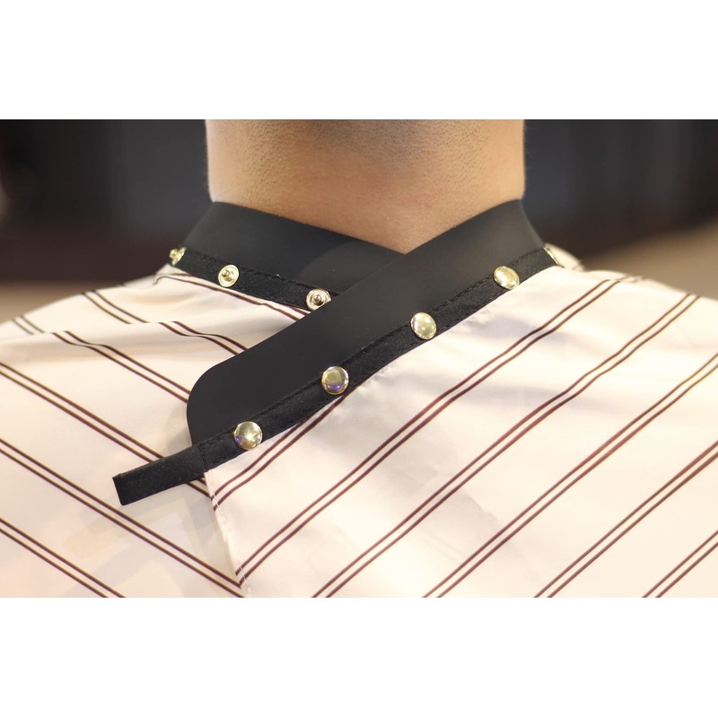 GRIMSTEADS Cutting Cape for Barber Barber Cutting Cloth (Vintage Stripes)