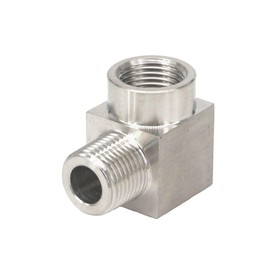 Beduan Stainless Steel Cast Pipe Fittings, 90 Degree Street Elbow 3/4" NPT Male x 3/4" NPT Female Water Fuel Air
