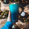 Hidranur Termo Taza Vaso Con Tapa Para Bebida Fría Y