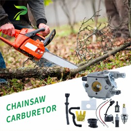 POSEAGLE MS180 Carburetor Kits for Stihl 017 018 MS170 MS 180 MS170C MS180C Chainsaw Replaces Stihl 1130 120 0603 11301200603 1130-120-0603 ZAMA C1Q-S57 C1Q-S57A C1Q-S57B
