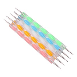 Sarini Manicure Tool Set 15 Pieces of Painting Pen, Dot Drilling Pen, Foil Jewelry, Drilling Tray, with Nail Gems and Nail Pens, A Full-Featured Manicure Tool Set