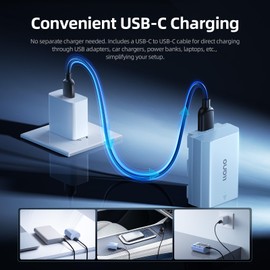 llano NP-FZ100 Battery 2400mAh USB-C Fast Charging Camera Battery for Sony A7 III, A7 IV, A6600, A7C, A7R III, A7R IV, A7R V, A7S III, A1, A9, A9 II, FX3, FX30, ZV-E1 Camera - Blue