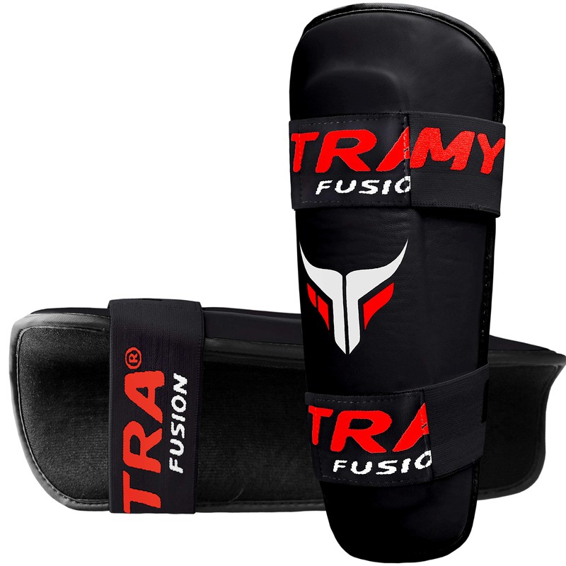 Mytra Fusion Shin Pads (Black, S/M)