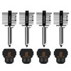 4-Pack Bamboo A1 mini/A1/A2L Hotend Kit, 0.2/0.4/0.6/0.8mm Hardened Steel Nozzle