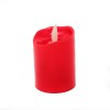 Elegani Small Flameless LED Candle 12 Pack – 2.75" Red