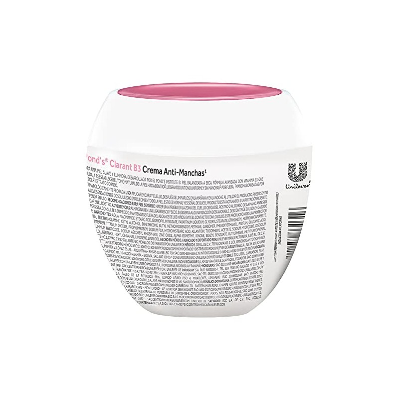Pond's Crema Facial Anti-manchas Clarant B3 Piel Balanceada a Seca